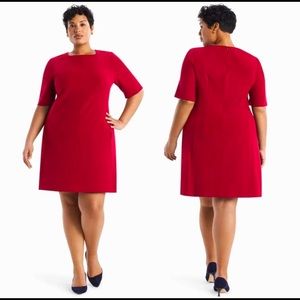 MM Lafleur Emily Dress in Crimson - Size +1